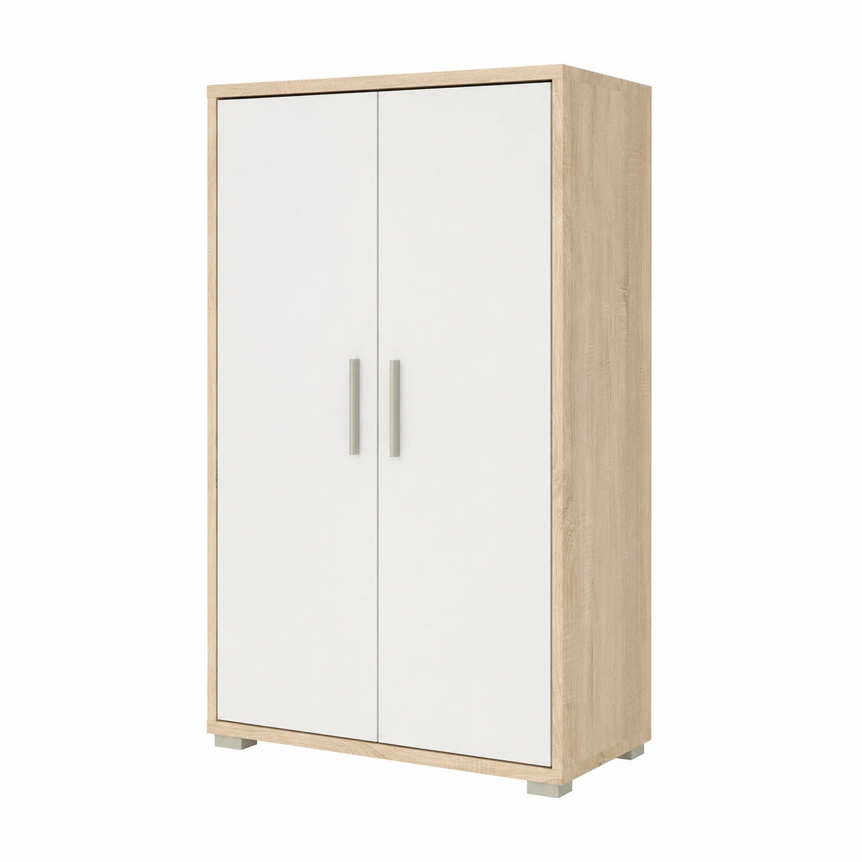 Modern oak filing cabinet from neltrava with multiple doors, measuring 79×114×35 cm, ideal for kitchen, household, and living space.