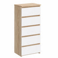 Neltrava 40 cm kitchen commode with sleek wood finish, ideal for household storage in modern kitchen and home decor.