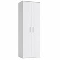 Wooden multi-purpose cabinet from neltrava, 60x180 cm, ideal for kitchen and household storage, featuring a sturdy wooden design.