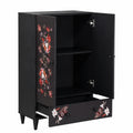 Neltrava wooden cabinet for kitchen or home storage, 60x33.5x100 cm, with spacious compartments, made of solid wood.