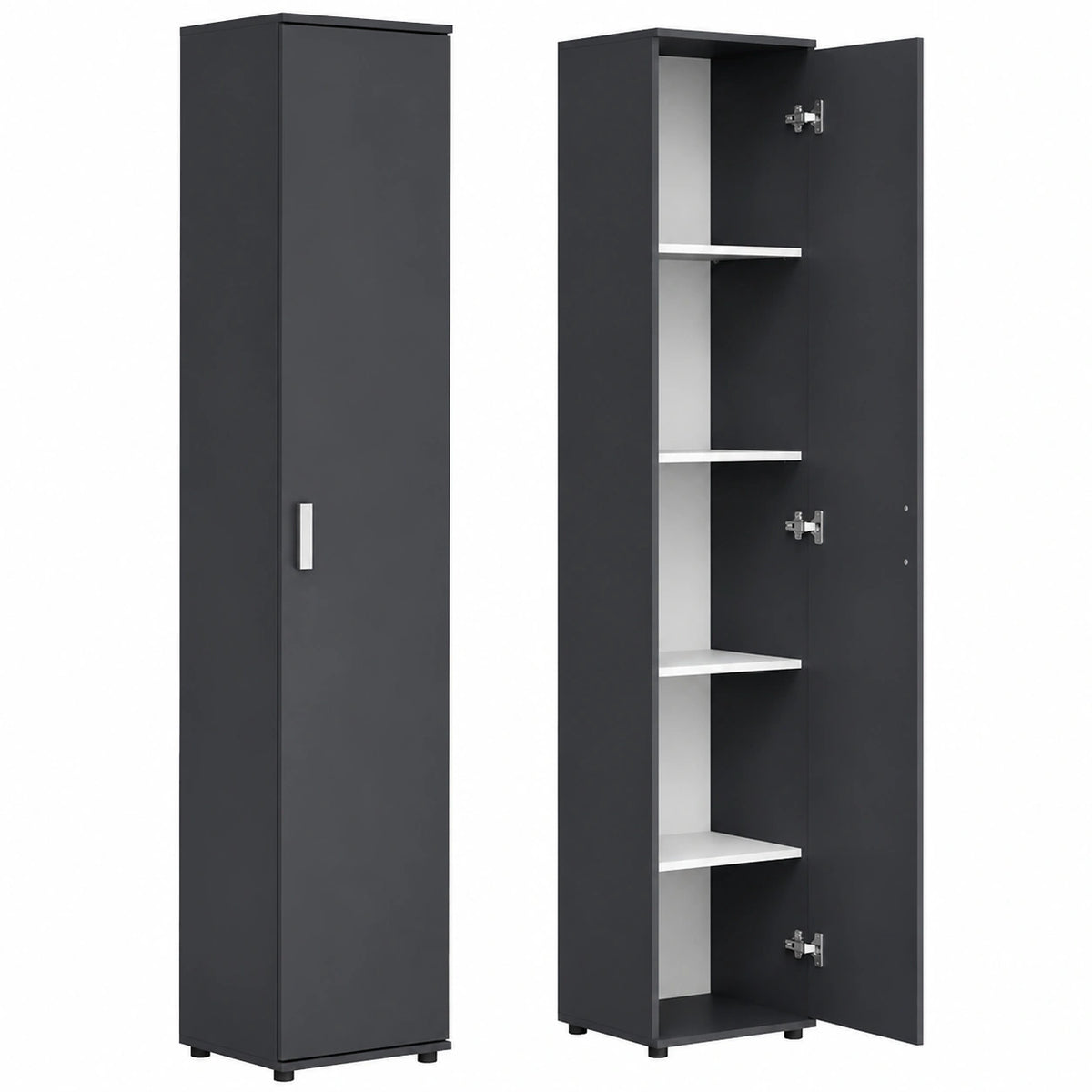 Neltava multi-purpose kitchen cabinet with 40 cm width, featuring shelves for household storage and organization.