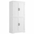Neltrava kitchen cabinet with multiple doors, measuring 180x80x40 cm, suitable for kitchen and living room storage.