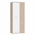 Neltrava Sonoma Eiche wooden kitchen cabinet with multiple doors and shelves, 69 cm wide, for home storage.