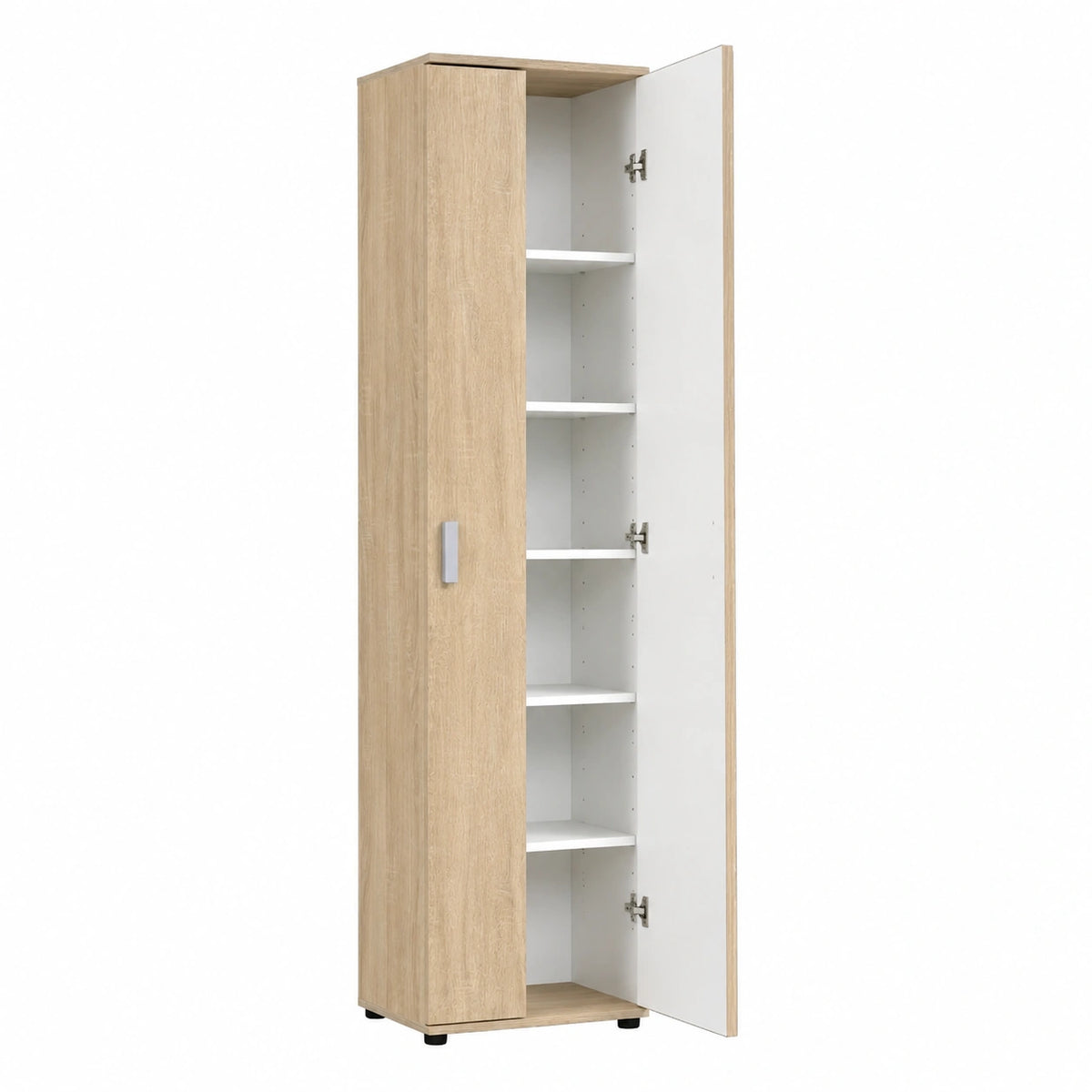 Neltrava 40 cm multi-purpose kitchen cabinet with shelves, ideal for household storage and organization.