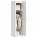 Neltrava wardrobe for bedroom, 40x52x180 cm, made of wood, with doors and handles, ideal for bedroom storage.